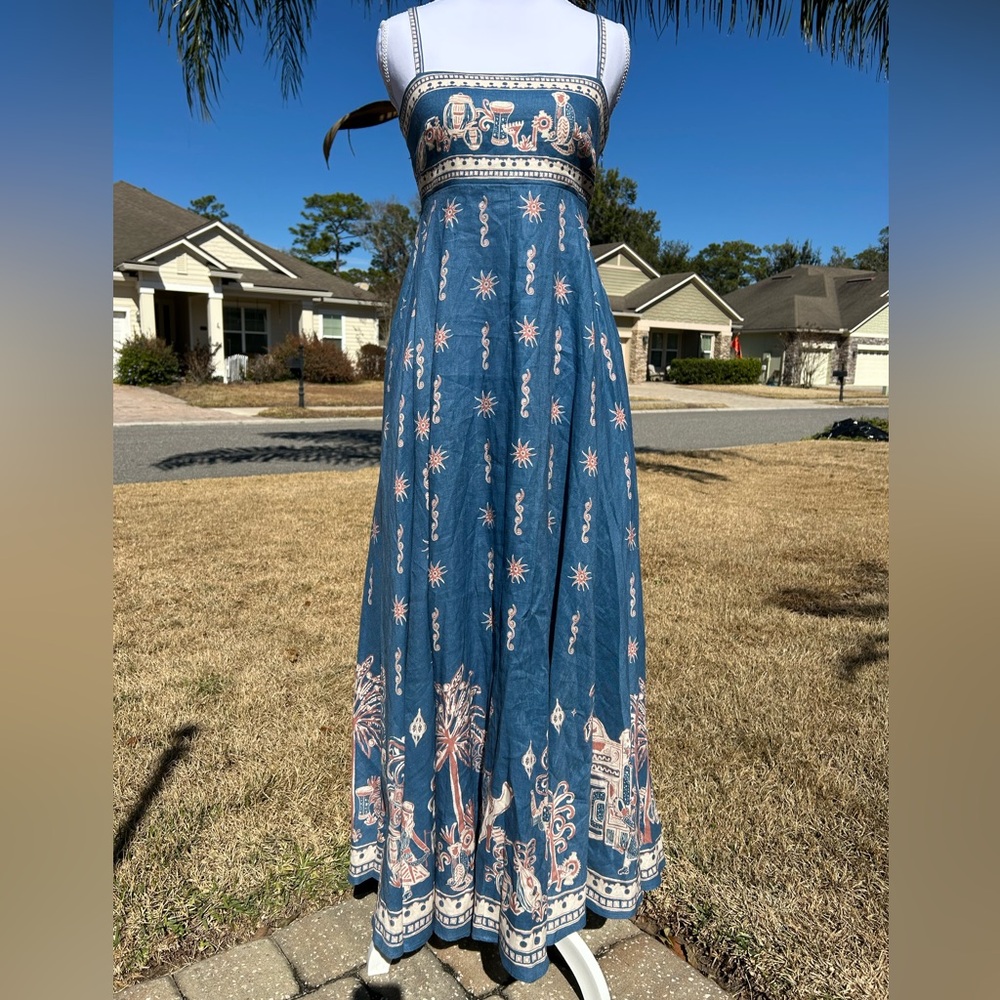 NWT🌷Anthropologie Alemais Maxi Dress (Beautiful!) - Picture 4 of 16